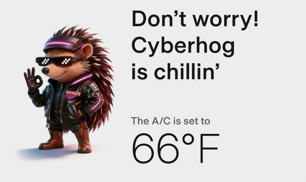 Cyberhog is keeping an eye of pets