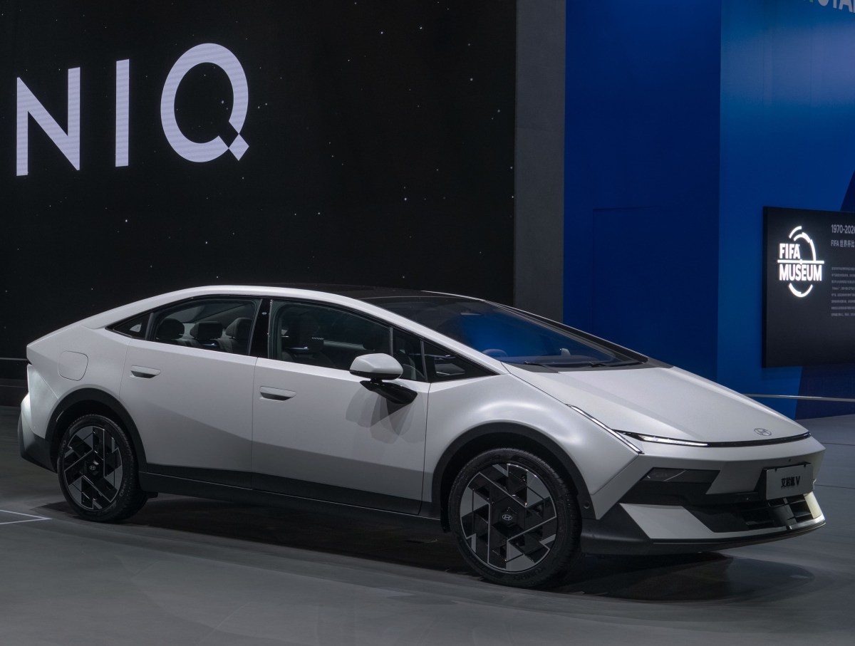 Hyundai reinvents itself in China with the Ioniq V