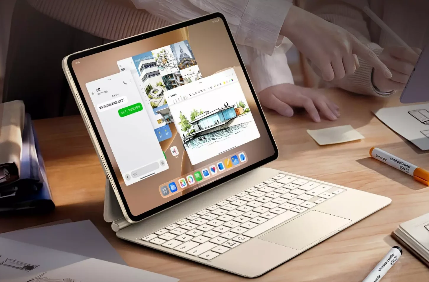أوبو باد 5 برو يتمتع بشاشة 13.2 بوصة بتردد 144Hz ومعالج سنابدراغون 8 إيلت جين 5