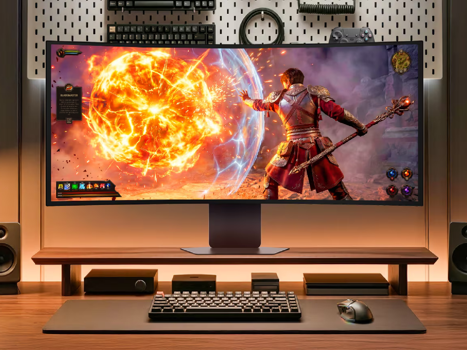 إل جي تطلق شاشة الألعاب الجديدة UltraGear OLED 39GX950B بتقنية Tandem 