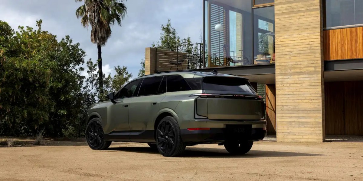 The new Lexus TZ is a quiet 3-row electric SUV for the whole family