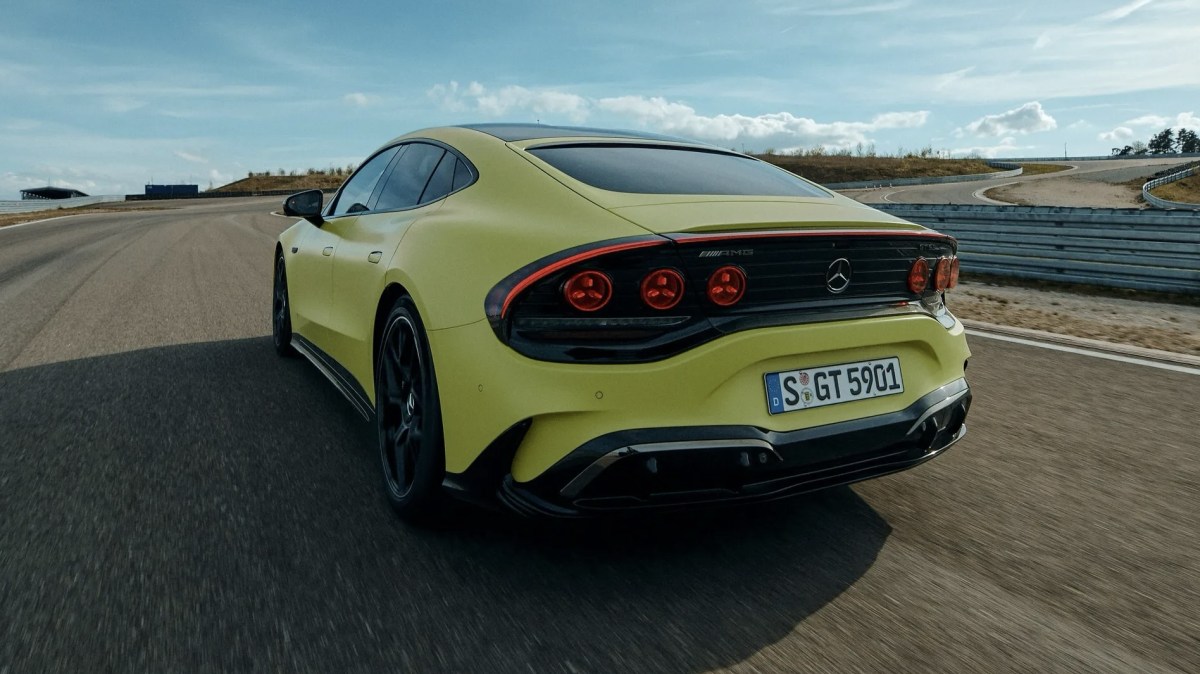 All-electric Mercedes-AMG GT 4-door coupe challenges high-end EVs