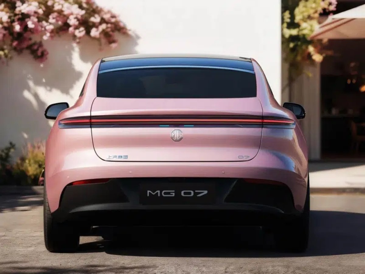 New MG 07 fastback arrives in two versions full of premium tech