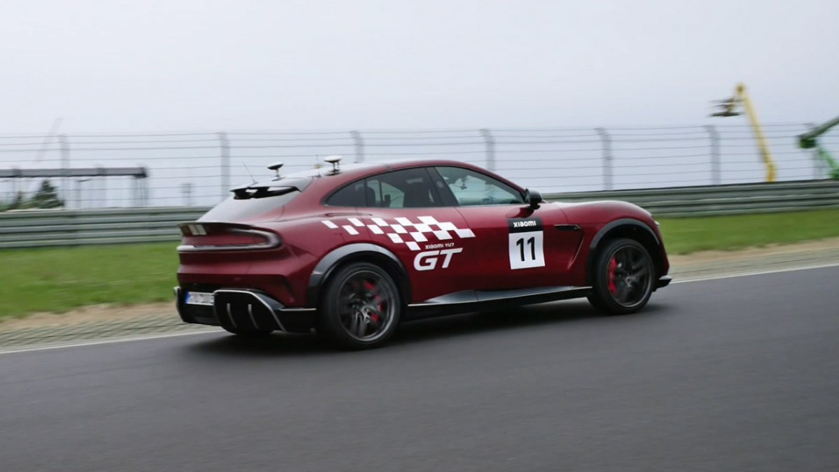 Xiaomi YU7 GT sets first driverless lap record at the Nurburgring