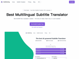 SubtitlesDog – أفضل مترجم ترجمات