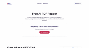 قارئ PDF المدعوم بالذكاء الاصطناعي المجاني