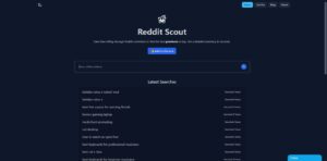 Reddit Scout