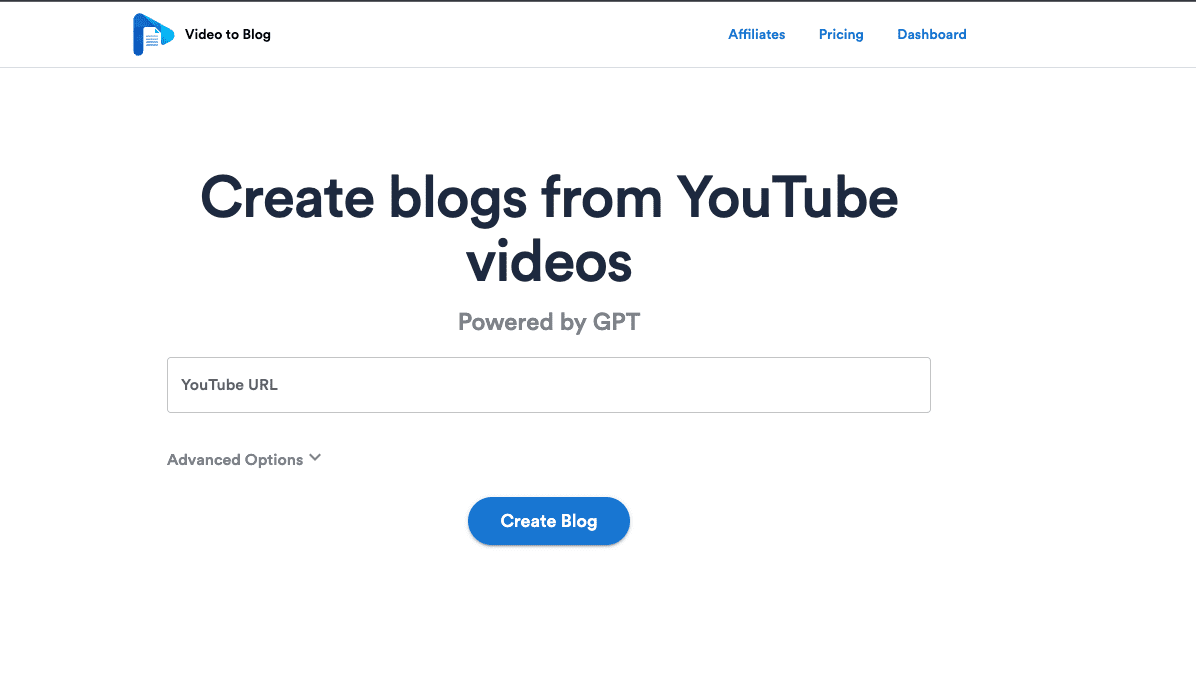 Video To Blog