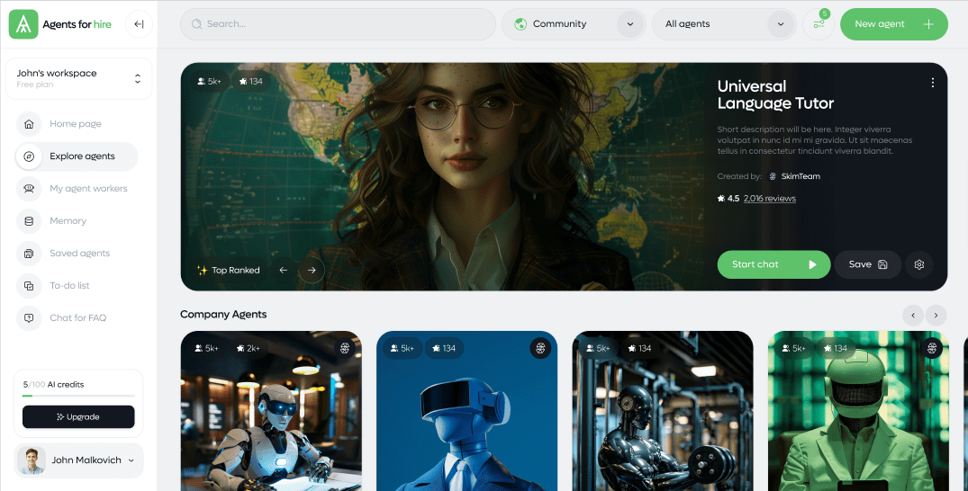 AgentsForHire.ai