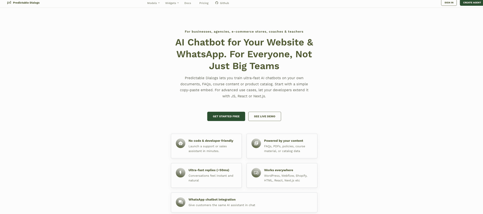 حوارات قابلة للتنبؤ