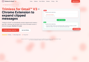 Trimless لـ Gmail™ V3