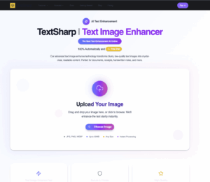 TextSharp | مُحسّن صورة النص