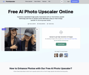 Free AI Photo Upscaler