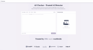 دي تشيكر – فاحص AI الموثوق