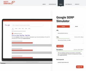 أداة Google SERP