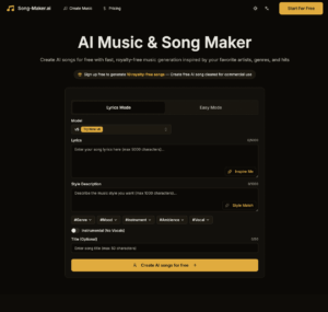 Song Maker AI