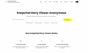View Snapchat Stories