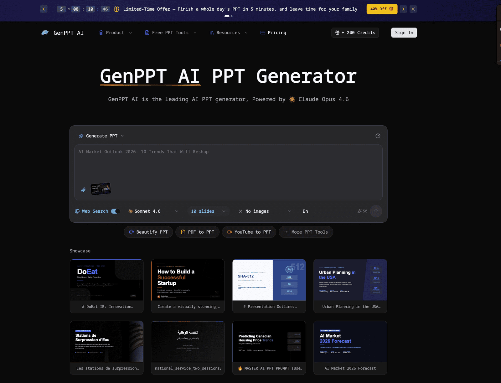 GenPPT AI
