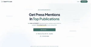 Expert Pitch – AI-powered PR assistant