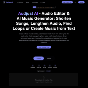 Audjust AI