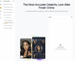Live3D Celebrity Look Alike Finder