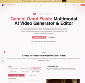 Gemini Omni Flash Video Generator