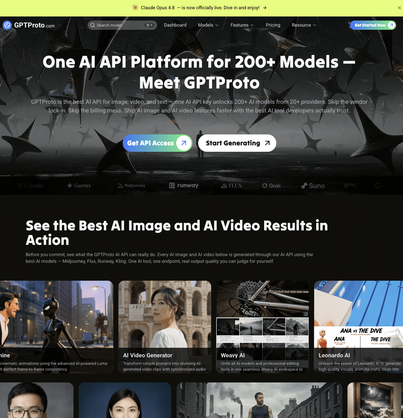 واجهة GPTProto
