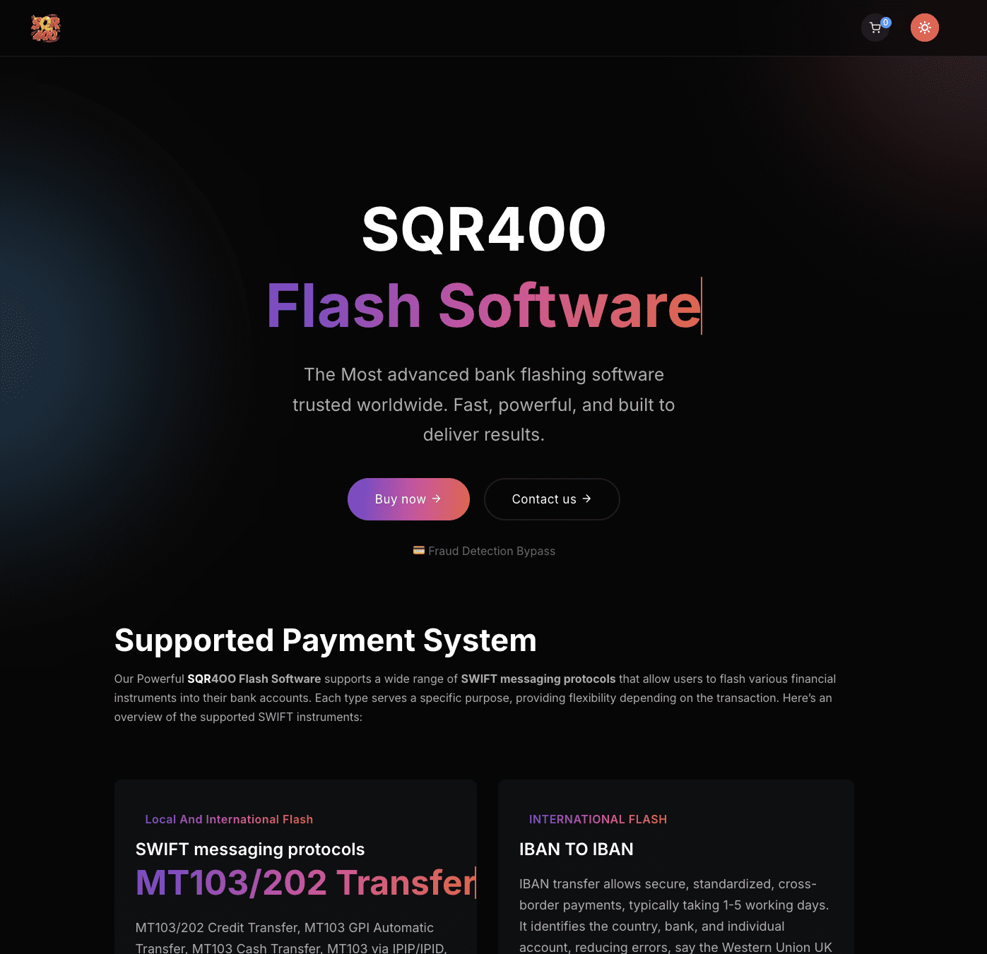 برنامج Sqr400 فلاش