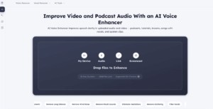 AI Voice Enhancer Online