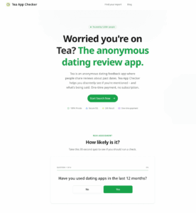 Tea App Checker