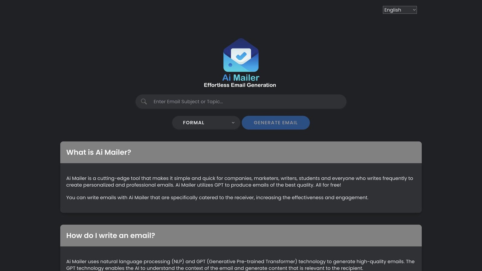 AI Mailer