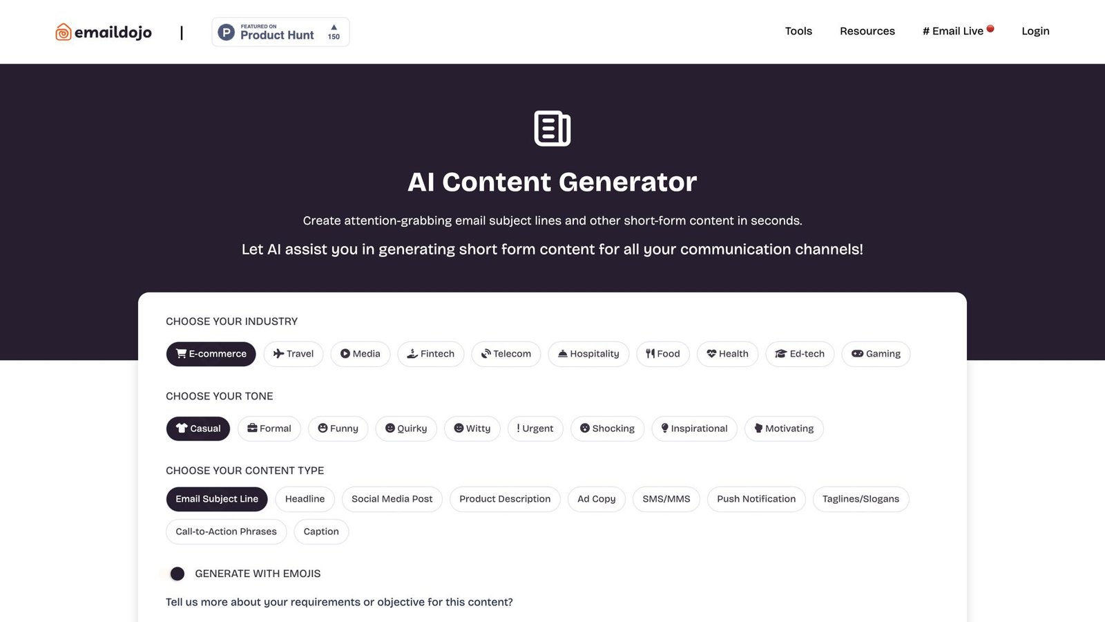 Emaildojo