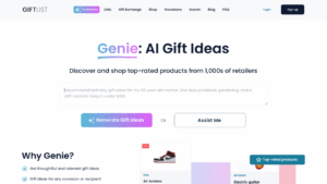 GiftList Genie: AI-Powered Gift Ideas Generator