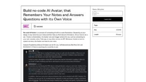 GPT-3 AI Avatar