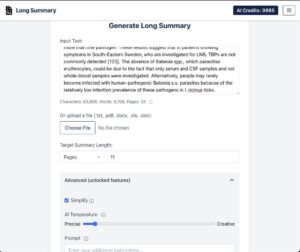 Long Summary