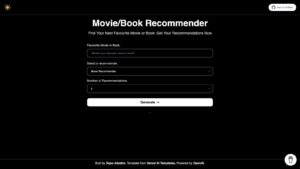 موصي الأفلام والكتب
