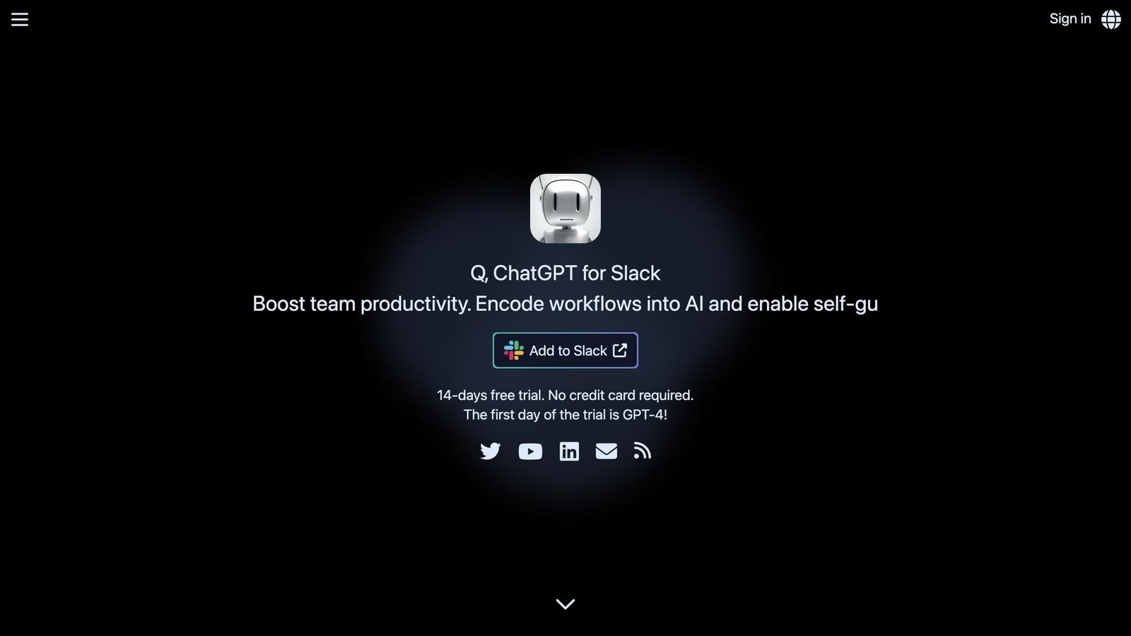 Q Slack Chatbot