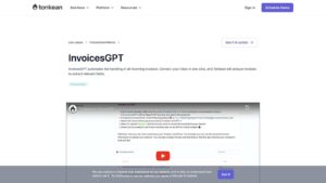 Tonkean InvoicesGPT
