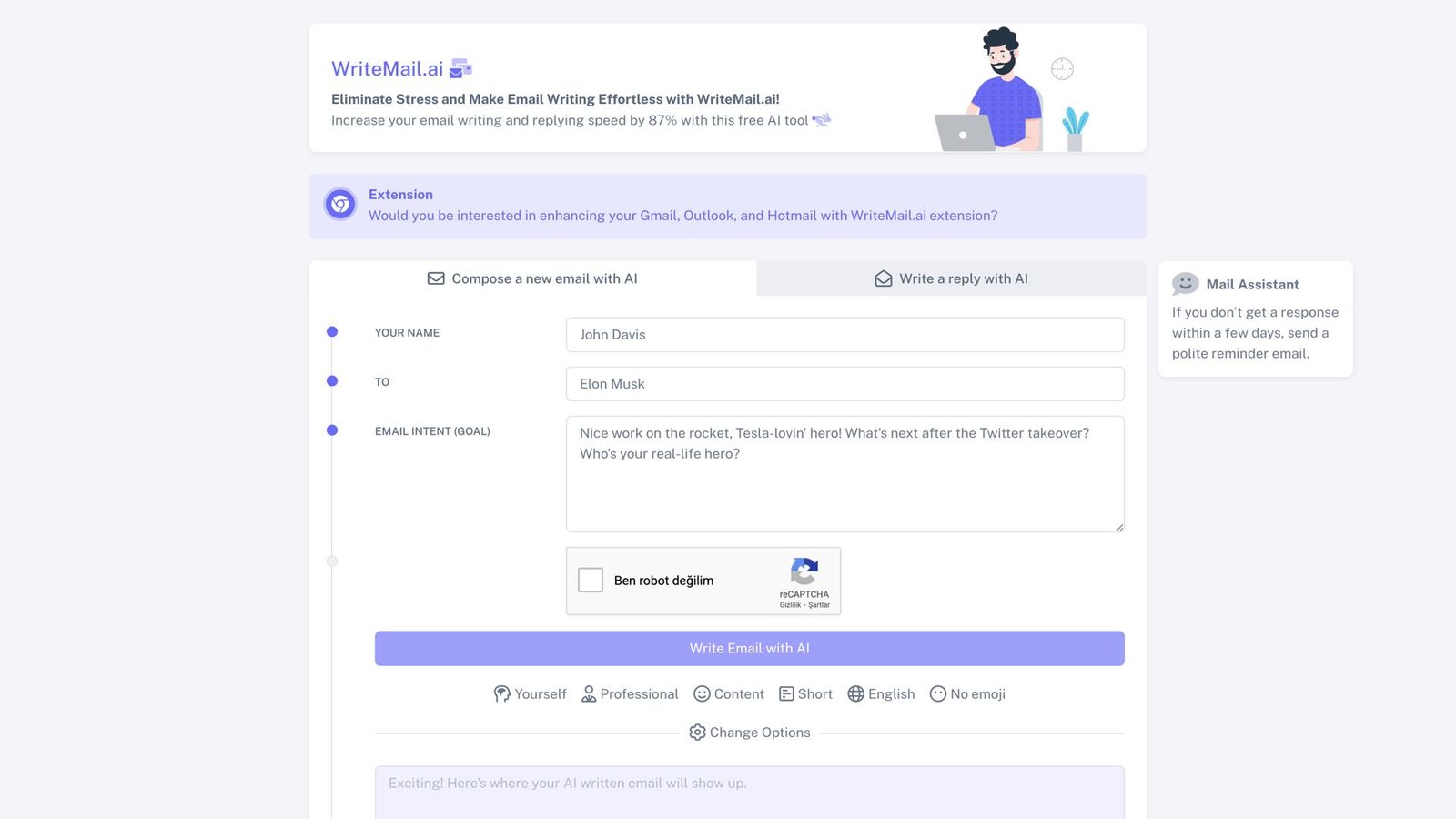Writemail