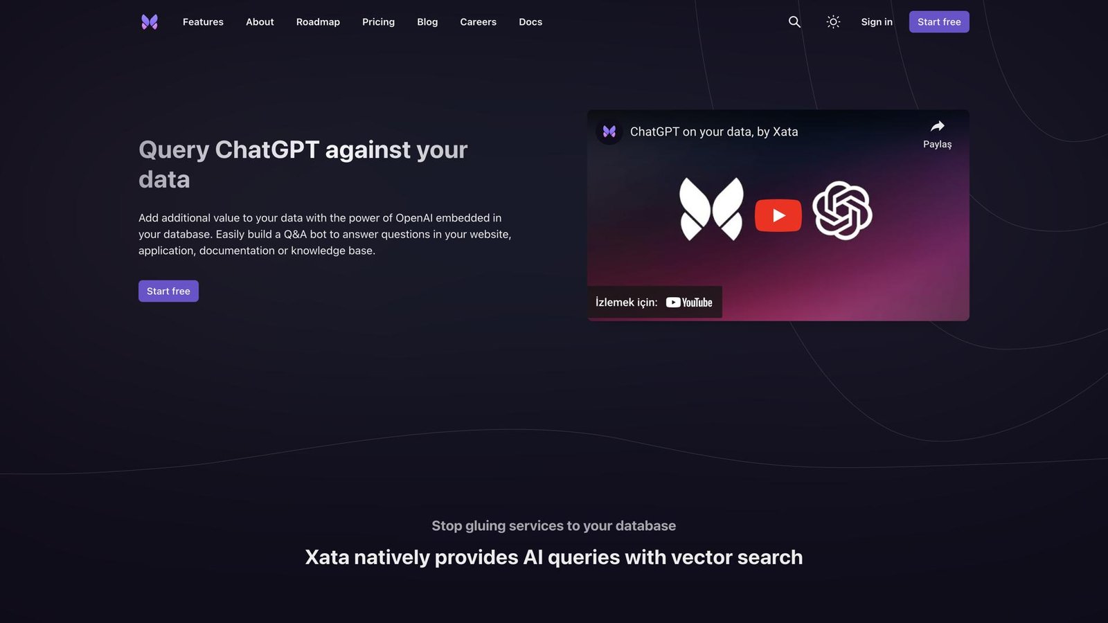 واجهة Xata