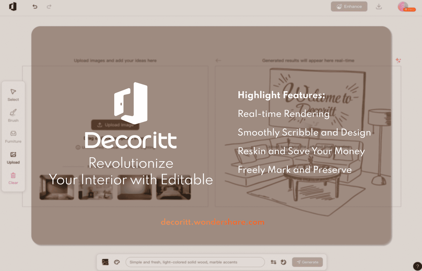 واجهة Decoritt
